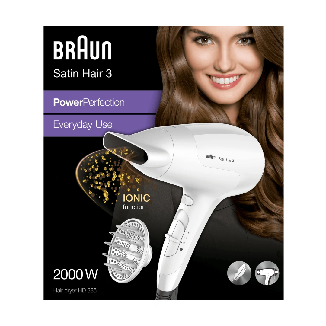 Braun HD385 Satin Hair 3