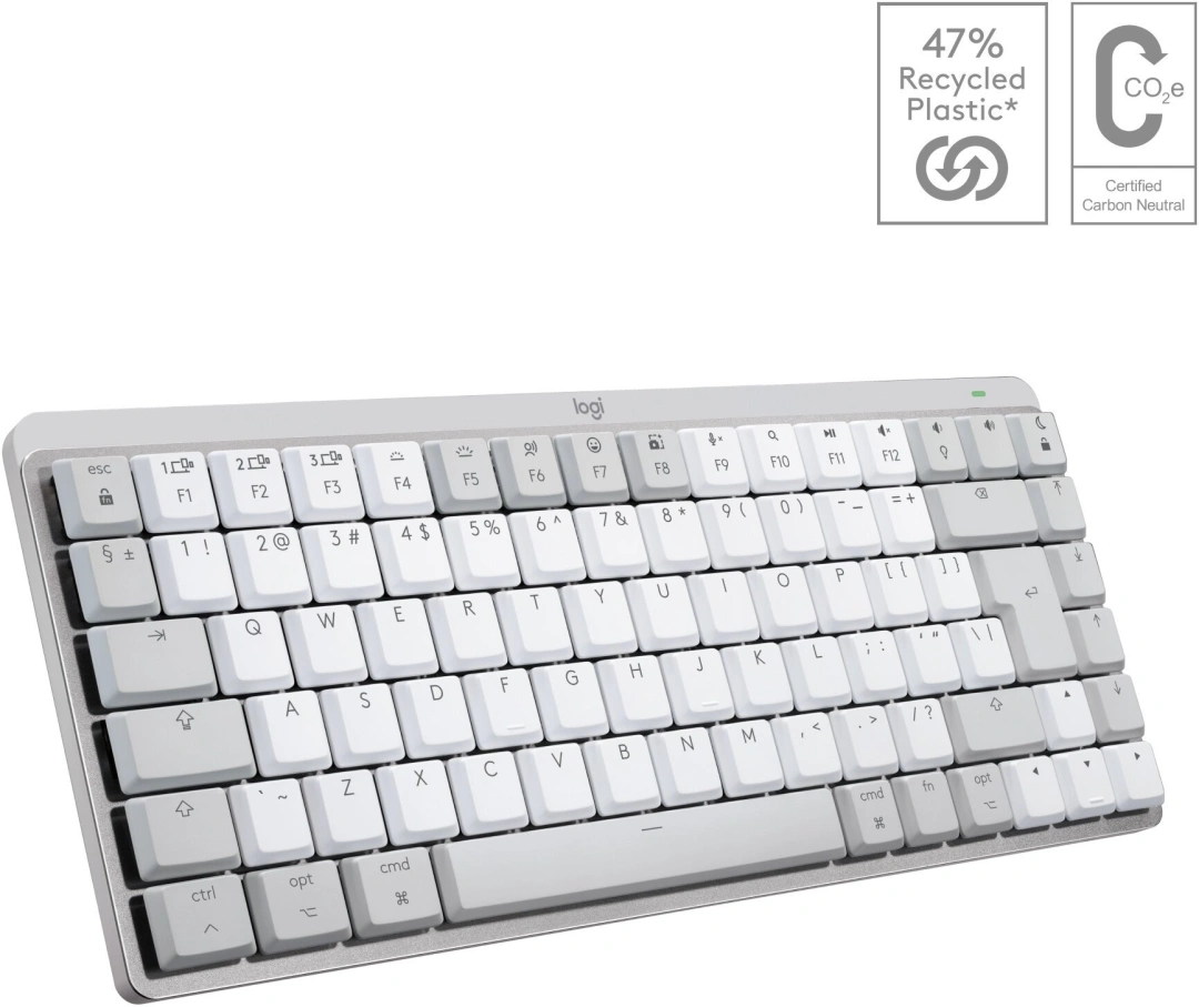 Logitech MX Mechanical Mini for Mac, pale grey