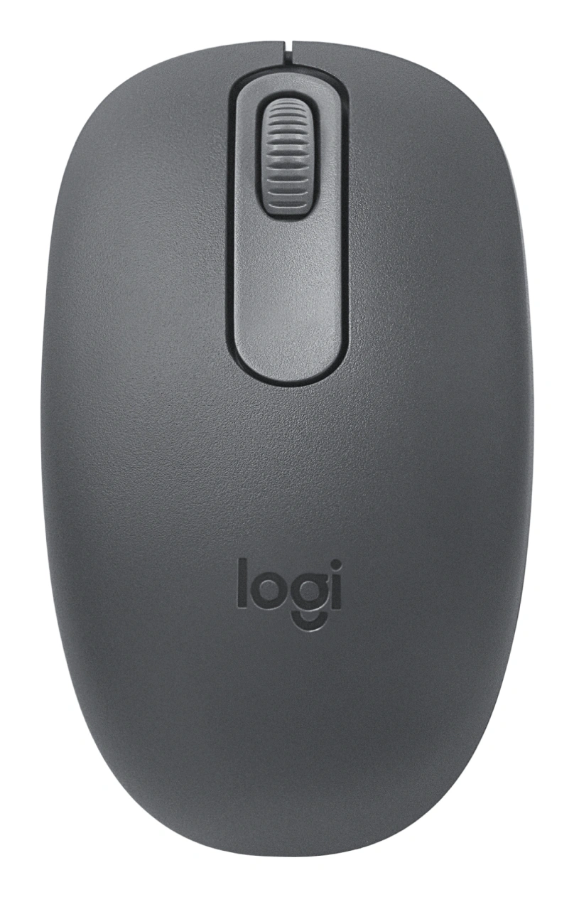 Logitech M196, bezdrátová, šedá