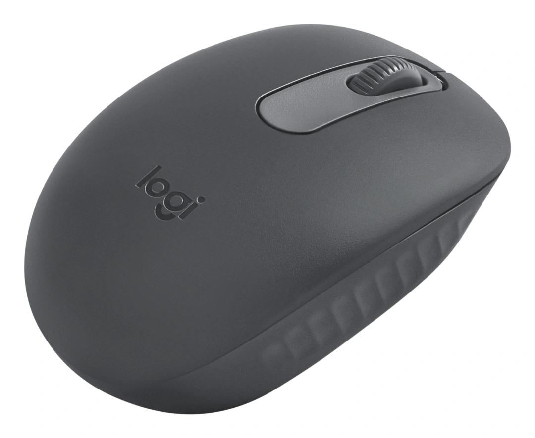 Logitech M196, bezdrátová, šedá