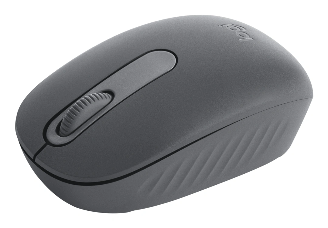 Logitech M196, bezdrátová, šedá