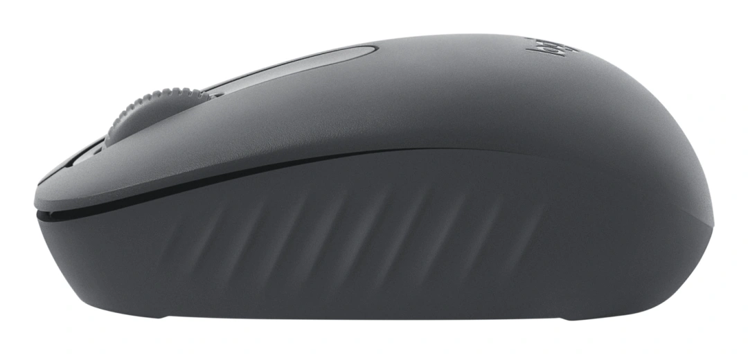 Logitech M196, bezdrátová, šedá