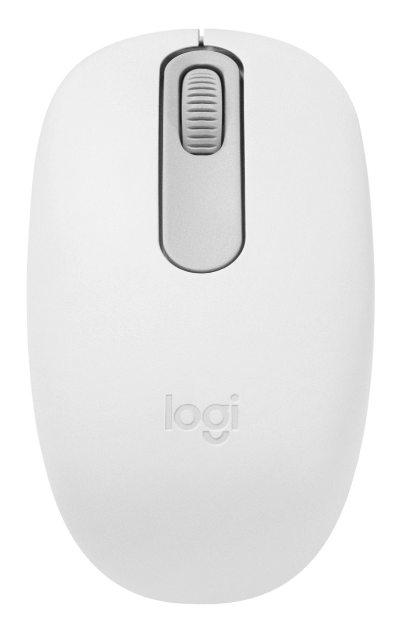 Logitech M196, bezdrátová, bílá