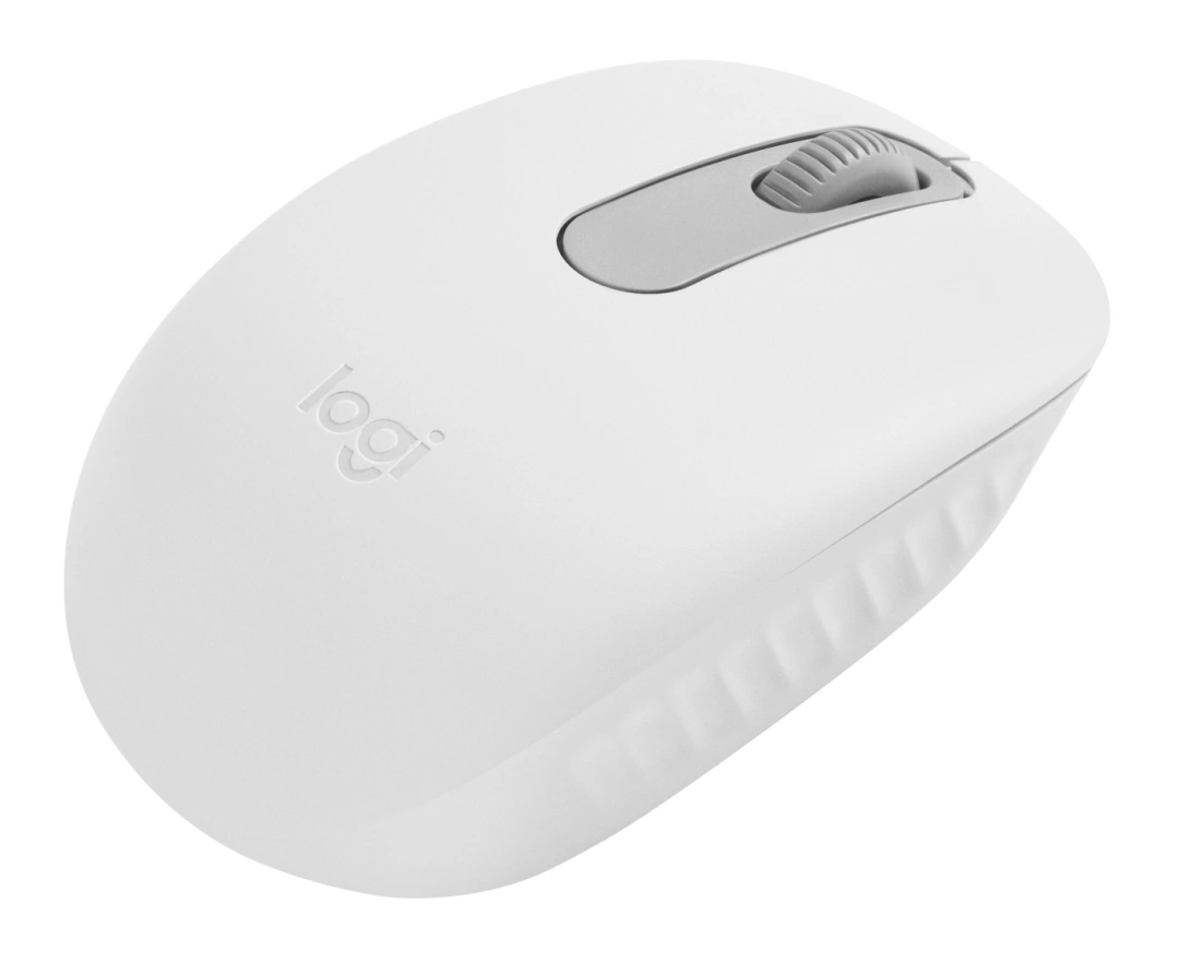 Logitech M196, bezdrátová, bílá