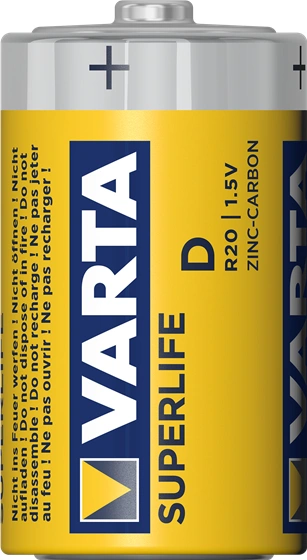 Varta Super Heavy Duty D, 2 ks