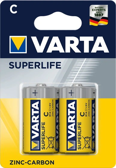 Varta Super Heavy Duty C, 2 ks