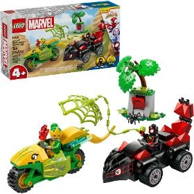 LEGO Marvel 11198 Spin, Electro a honička s dinosauřím vozidlem