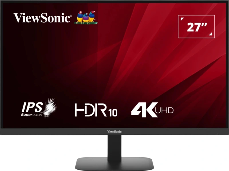 ViewSonic VA2708-4K-HD / 27"/ IPS/ 16:9/ 3840x 2160/ 4 ms/ 60Hz/ 250cd/m2/ HDMI / DP / VESA