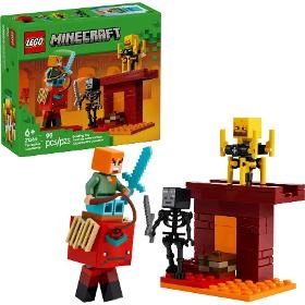 LEGO Minecraft 21266 Lávová bitka v Netheri