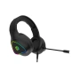 Canyon Herní headset Shadder GH-6, RGB podsvícení, USB + 3,5mm jack, 2m kabel, černý