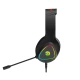 Canyon Herní headset Shadder GH-6, RGB podsvícení, USB + 3,5mm jack, 2m kabel, černý