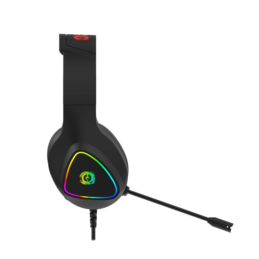 Canyon Herní headset Shadder GH-6, RGB podsvícení, USB + 3,5mm jack, 2m kabel, černý