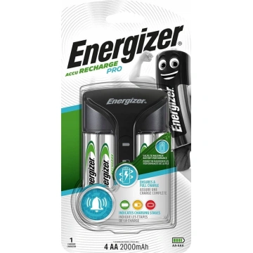 ENERGIZER CHARGER PRO+ 4AA ACU HR6 POW+ 2000mAh