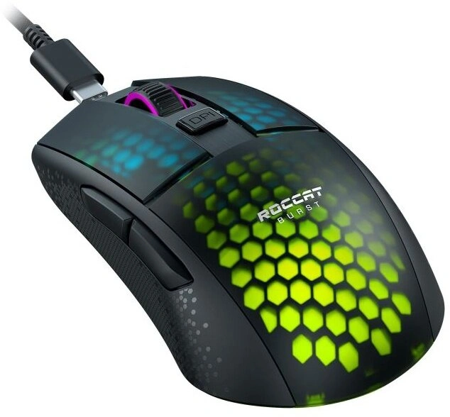 ROCCAT Burst Pro Air, černá