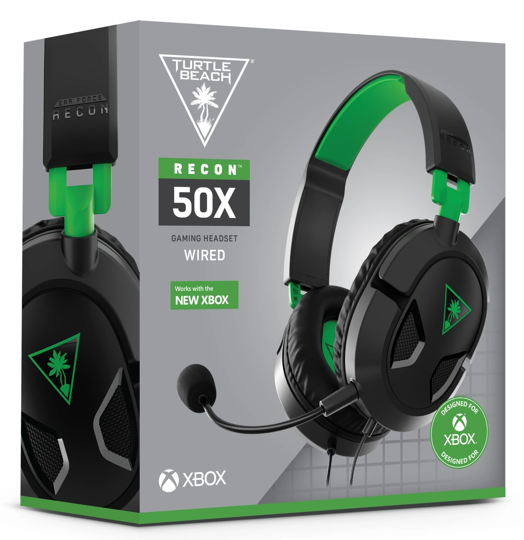 Turtle Beach Recon 50X, černá/zelená