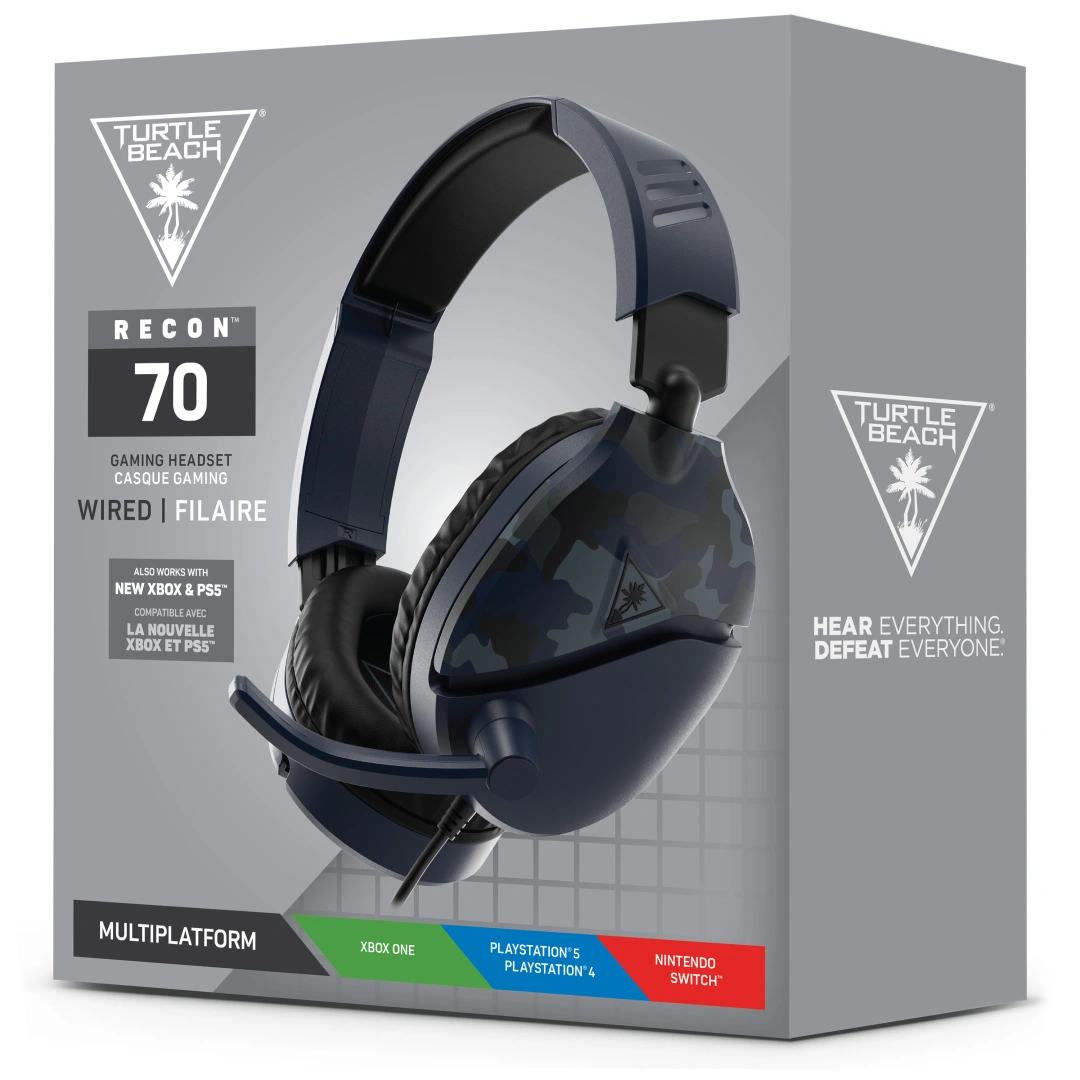 TURTLE BEACH RECON 70, Blue Camo