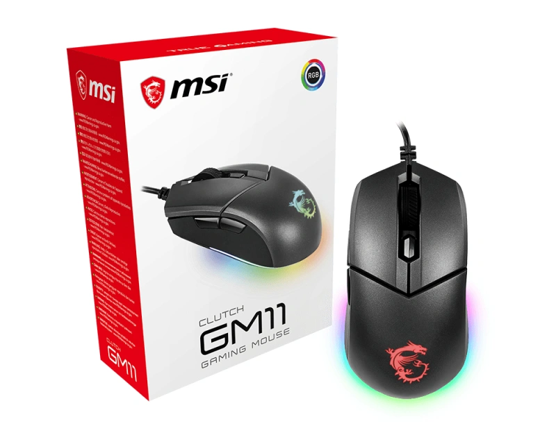 MSI CLUTCH GM11 (S12-0401650-CLA) černá