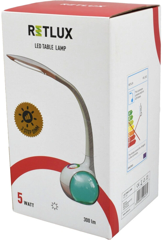 Retlux RTL 202, LED, stmívatelná, 5W, bílá