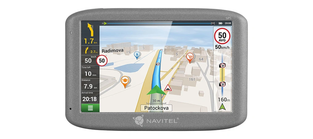 NAVITEL E501 Lifetime šedá