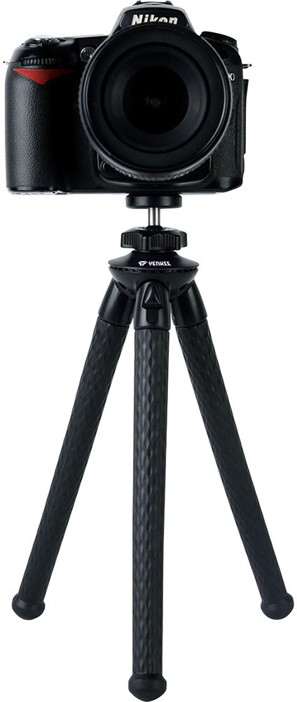 YENKEE YSM 301BK ohýbatelný tripod 3v1, černá