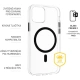 FIXED back cover MagPurity with Magsafe for Apple iPhone 14 Pro Max, transparent