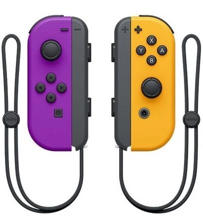 Nintendo Joy-Con Pair Neon Purple/Orange