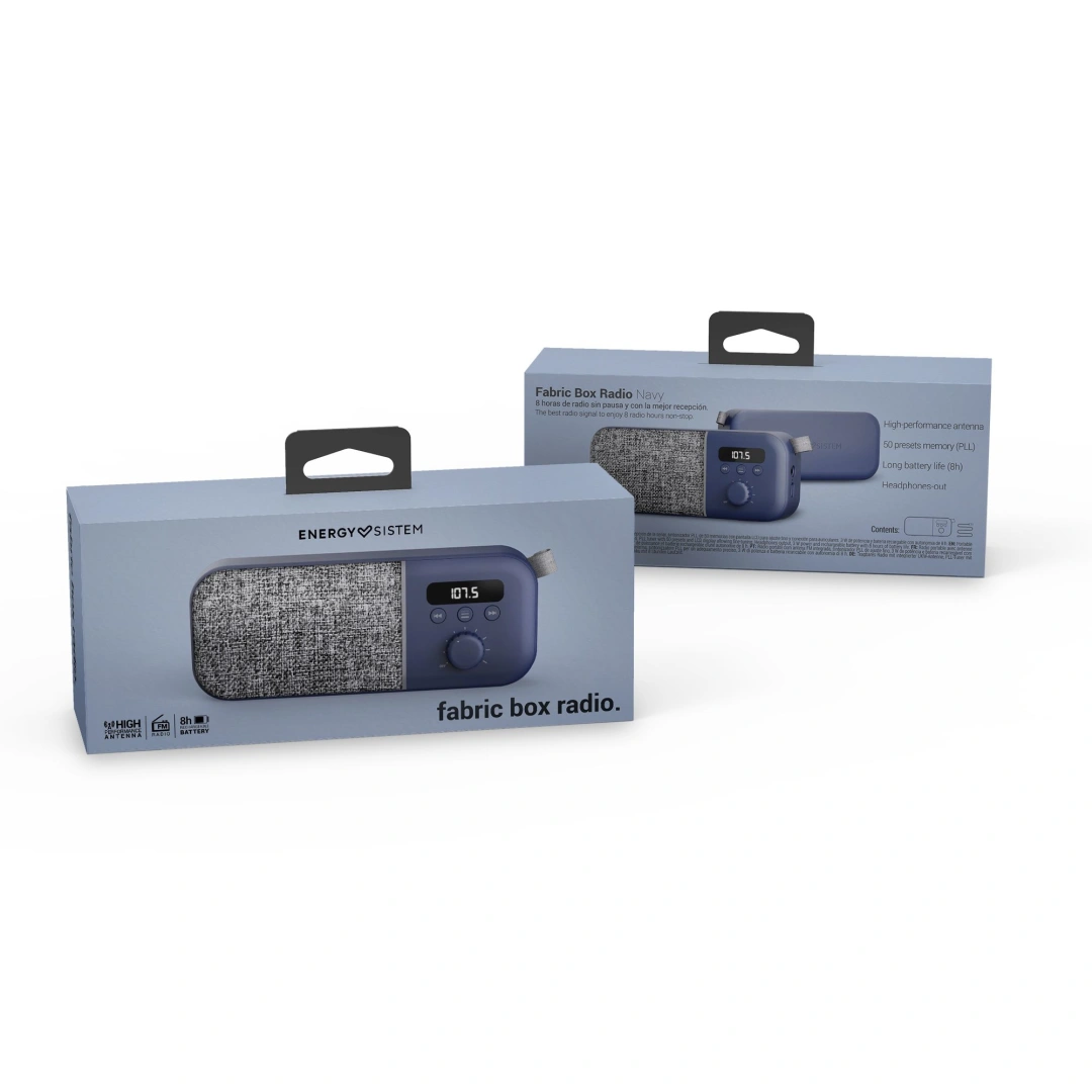 Energy Sistem Fabric Box Radio, Navy