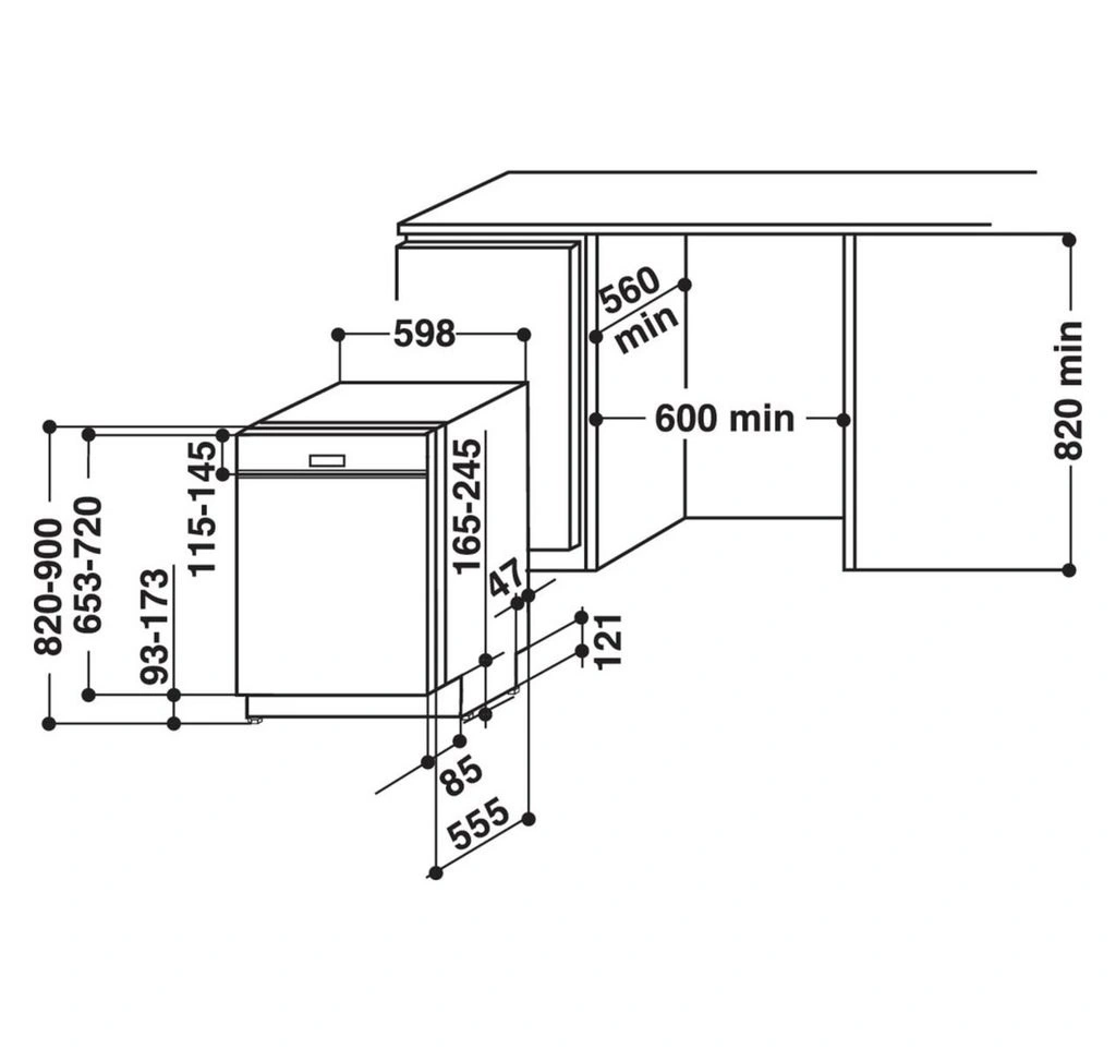 Whirlpool WBC 3C34 PF X