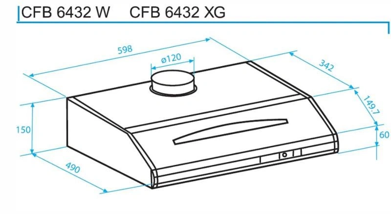 Beko CFB 6432 W