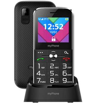 myPhone Halo C Senior 32 MB, Black