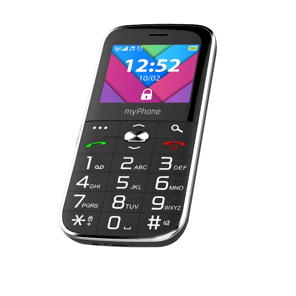 myPhone Halo C Senior 32 MB, Black