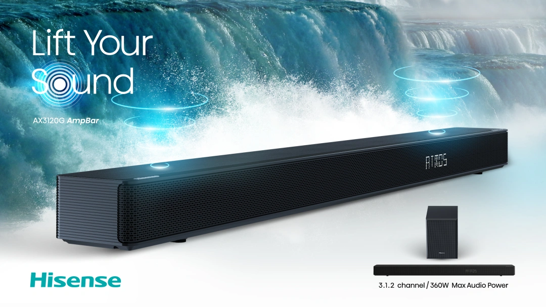 Soundbar Hisense AX3120G černý