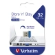 Verbatim Flash disk Store 'n' Stay NANO/ 32GB/ USB 3.0/ modrá