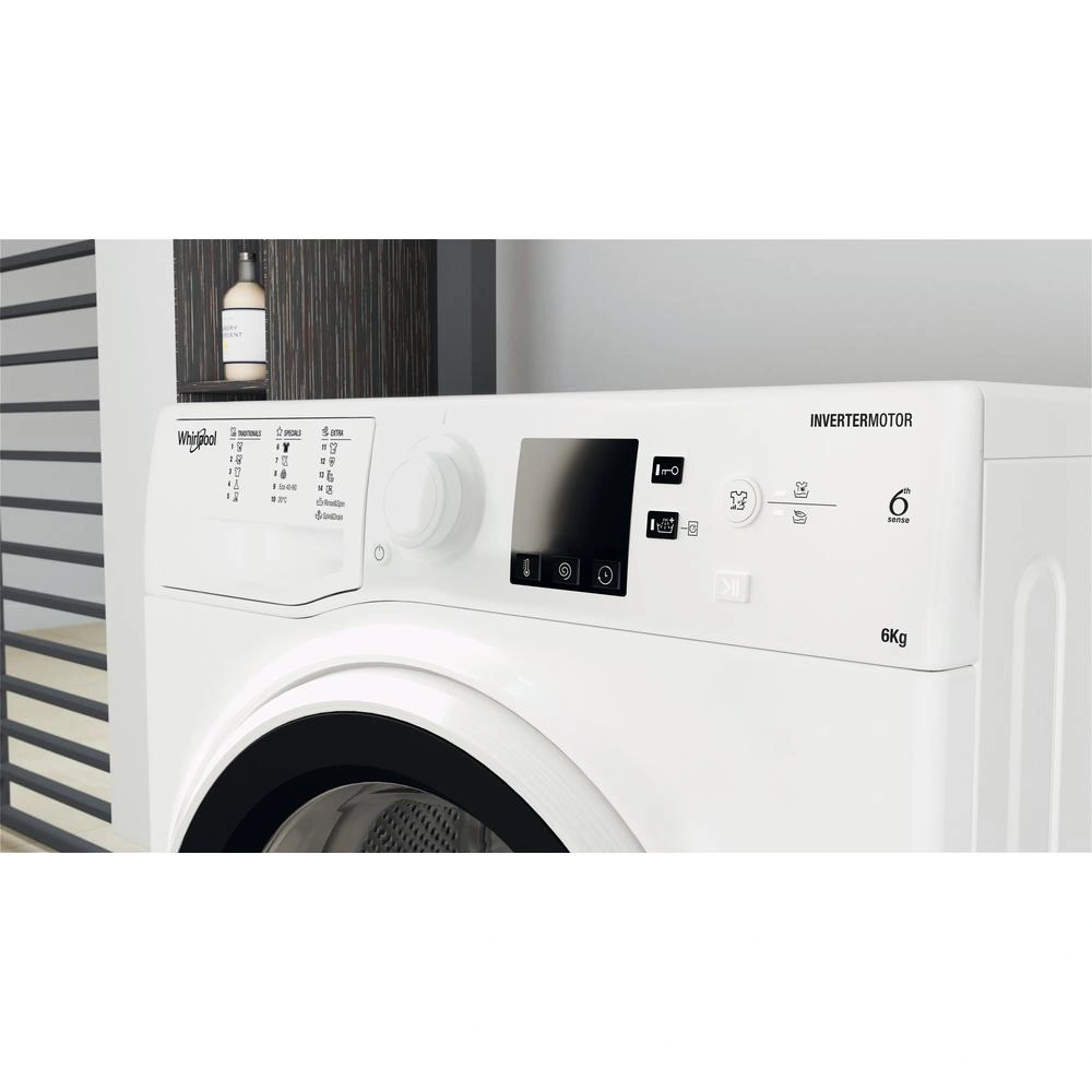 Whirlpool Pračka s předním plněním WRBSS 6249 W EU