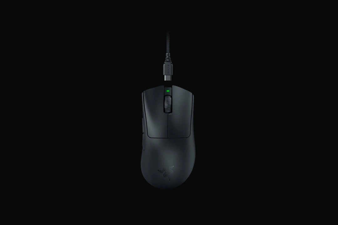 Razer DEATHADDER V3 PRO + HyperPolling Wireless Dongle Bundle, černá