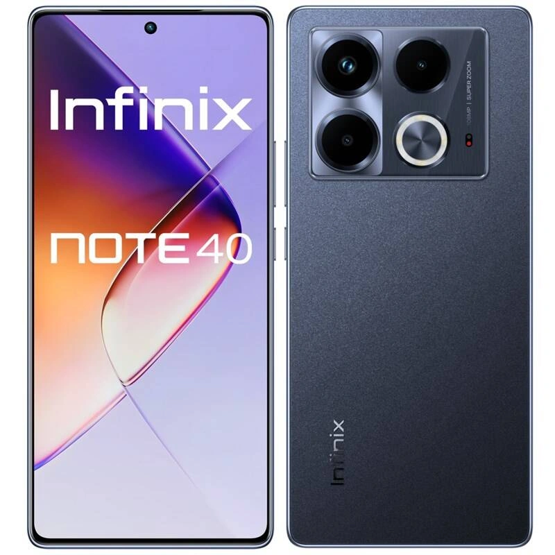 Infinix Note 40 8/256 GB, Obsidian Black