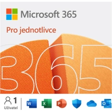 Microsoft 365 pro jednotlivce 1 rok - ESD