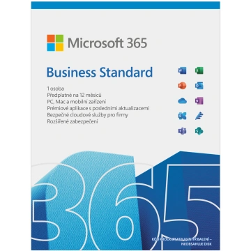 Microsoft 365 Business Standard 1 rok - elektronicky