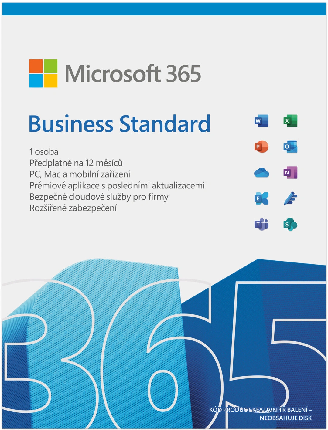 Microsoft 365 Business Standard 1 rok - elektronicky