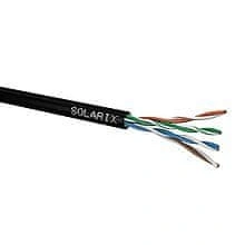 Solarix Instalační kabel Solarix CAT5E UTP PE Fca venkovní 305m/box SXKD-5E-UTP-PE