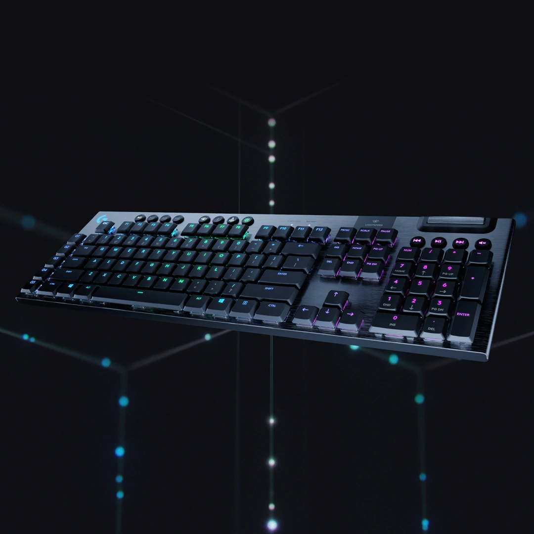 Logitech G G915 LIGHTSPEED Wireless RGB Mechanical Gaming Keyboard - GL Tactile