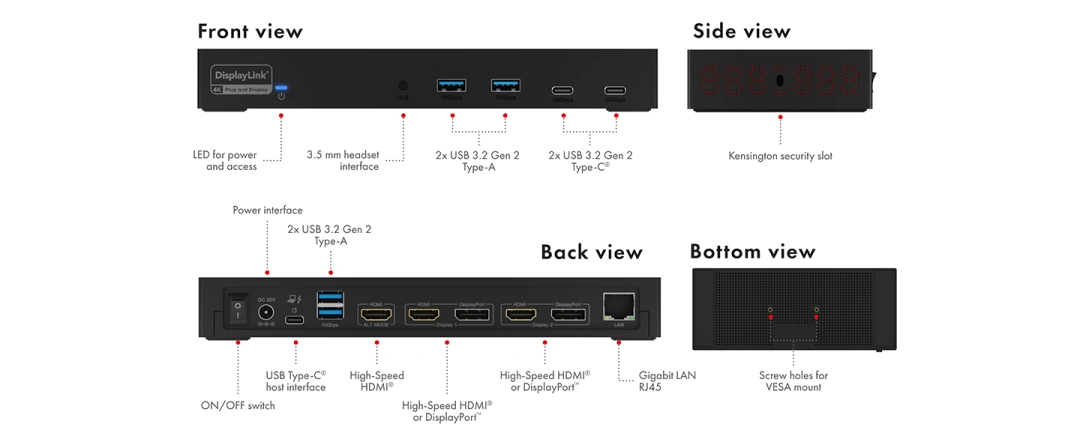 ICY BOX IB-DK2246AC