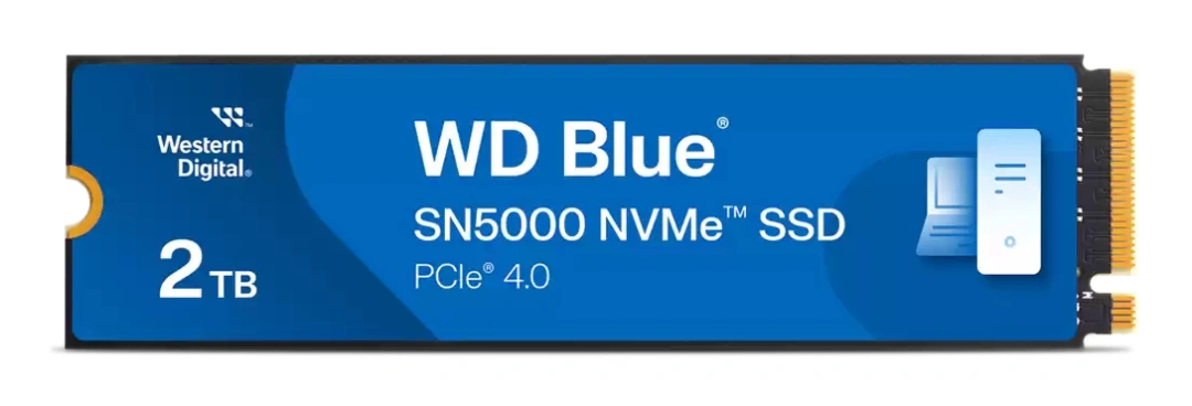 WD Blue SN5000 NVMe SSD 2TB M.2 Gen4