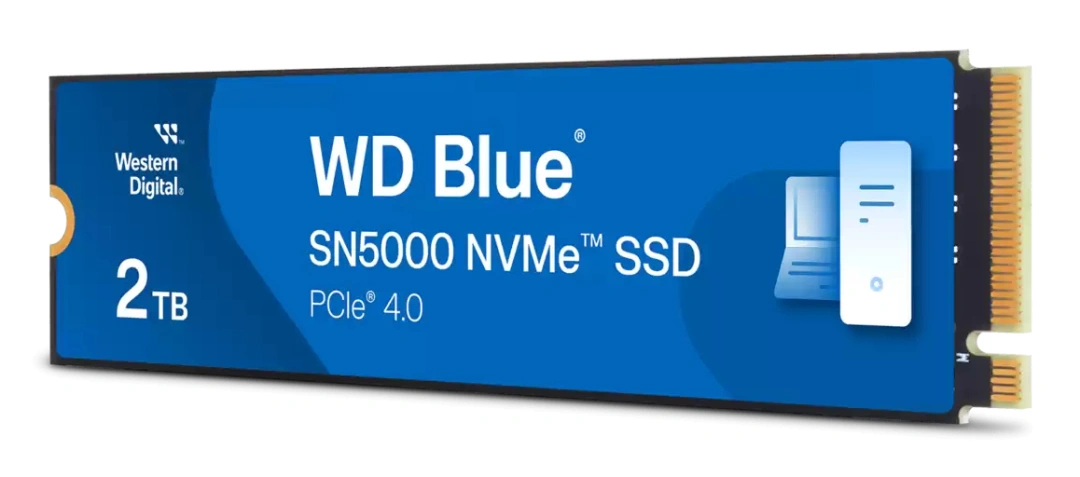 WD Blue SN5000 NVMe SSD 2TB M.2 Gen4