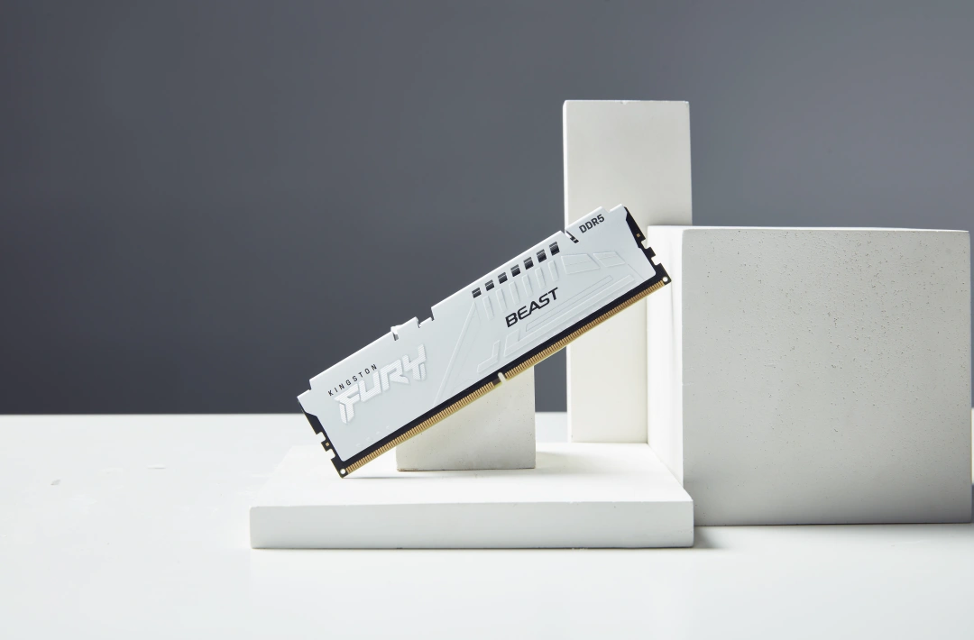 DIMM Kingston FURY Beast White 16 GB (1× 16 GB) (KF560C30BW-16), bílá