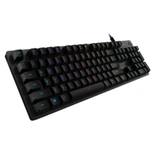 Logitech G512, RGB, GX Red, US, černá