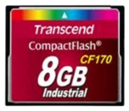 Transcend 8GB INDUSTRIAL CF CARD CF170 paměťová karta (MLC)