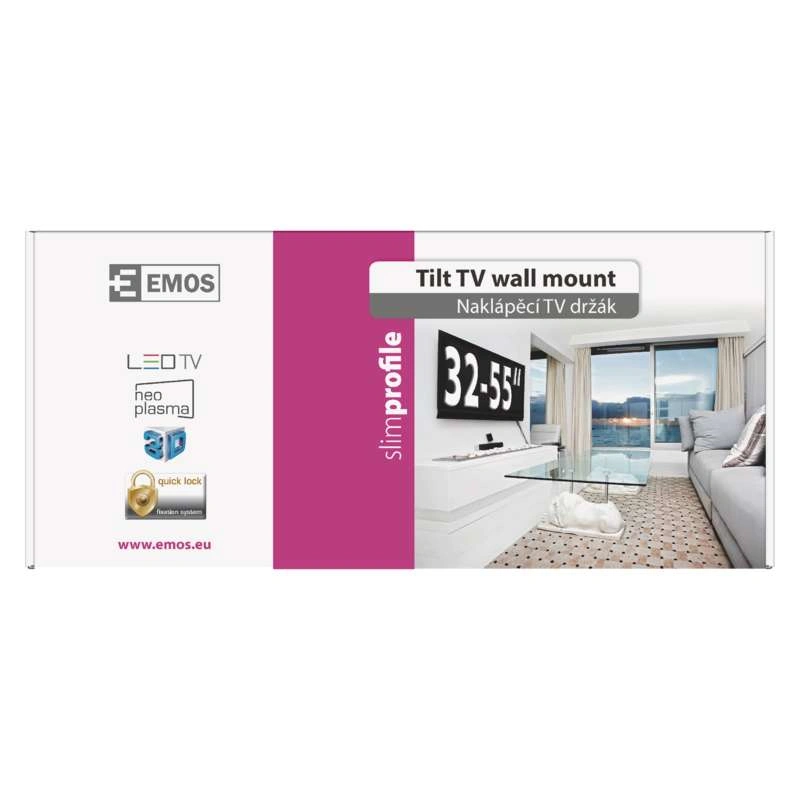 Emos Naklápěcí držák LED TV 29–65" (74–165 cm)