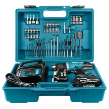 Makita DDF453SFX1 aku vrtací šroubovák s příslušenstvím Li-ion 18V/3,0Ah