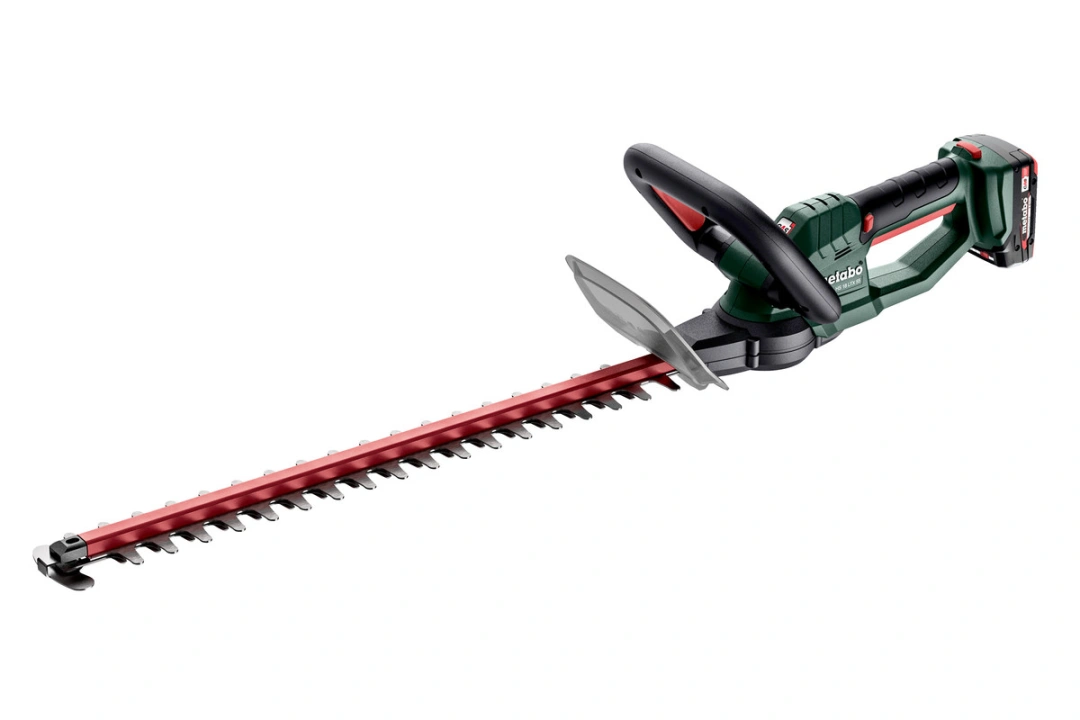 Metabo HS 18 LTX 55, 2× 2,0 Ah, zelená/červená/černá